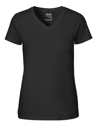 NEU-O81005-Ladies V-Neck T-Shirt
